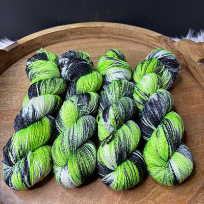 Pnina Sparkle Sock 2.0- Halloween Yarn- Ghoulish Glam