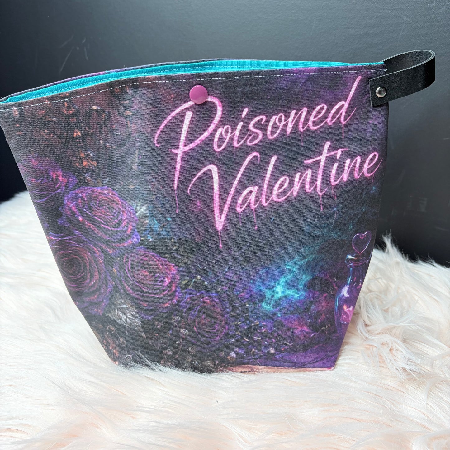 Poisoned Valentine Project Bag with loop