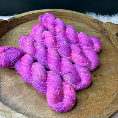 *New* Betsy Neon Tweed Sock- Neon Lights