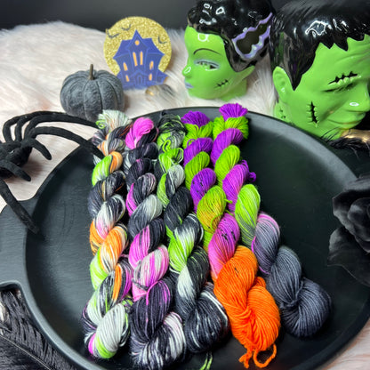 Trick Or Treat Halloween Mini Skein Set PRE ORDER