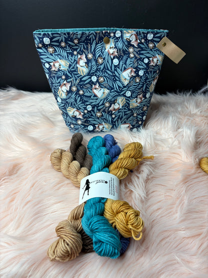 Enchanted Forest Noel Christmas Mini Skein Box