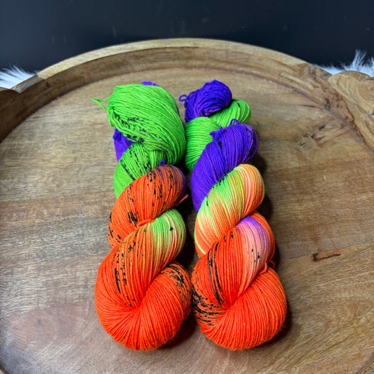 *NEW* Jimmy Sock- Halloween Yarn- Haunted  House