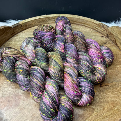 *New* Betsy Neon Tweed DK- Moss & Mulberry