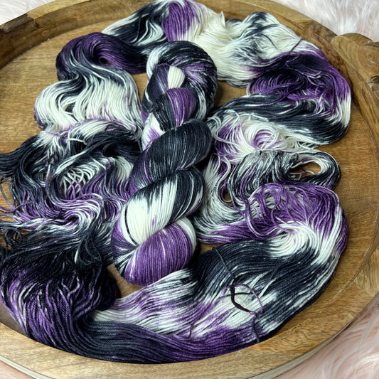 *NEW* Jimmy Sock- Halloween Yarn- Beetlejuice