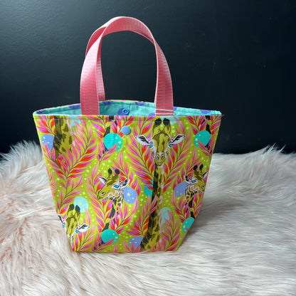 Giraffe Project Bag with Handles