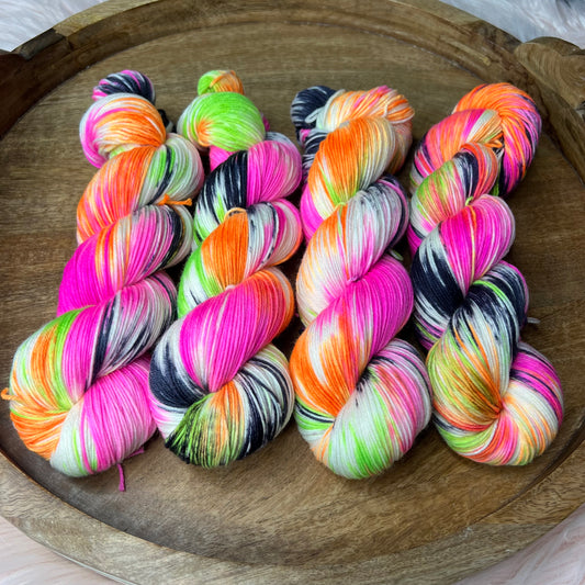 *NEW* Jimmy Sock- Halloween Yarn- Wicked Dream Plane