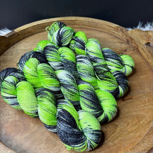Pnina Sparkle Sock 2.0- Halloween Yarn- Ghoulish Glam