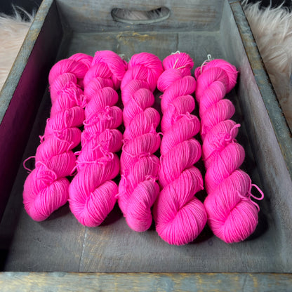 Jimmy Sock- 50g - Mini Skein - Now that’s what I call pink