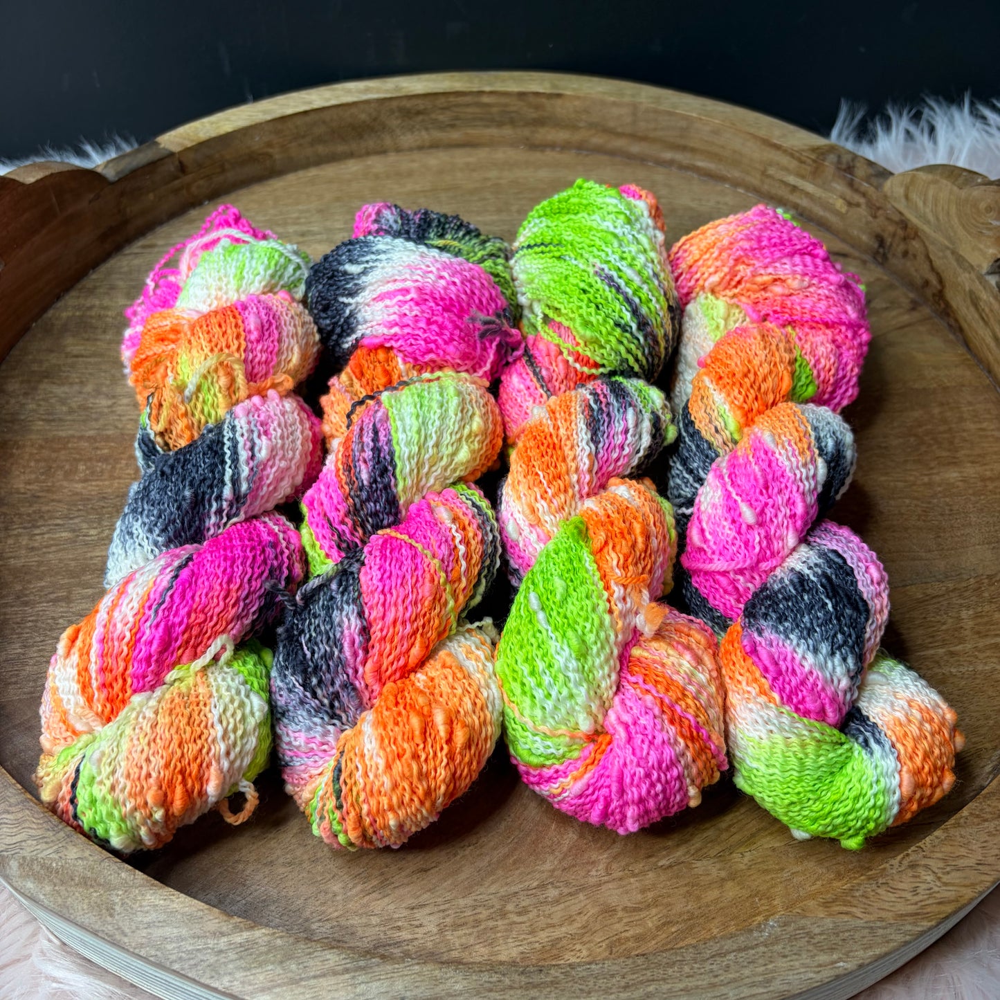 Vivienne Slub Fingering  - Halloween Yarn- Wicked Dream Plane