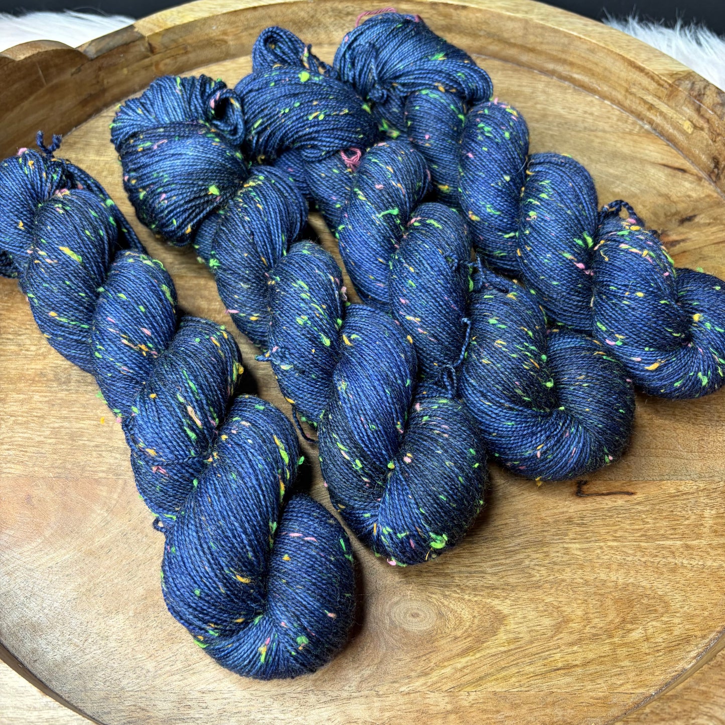 Betsy Neon Tweed Sock- Kate's Dress