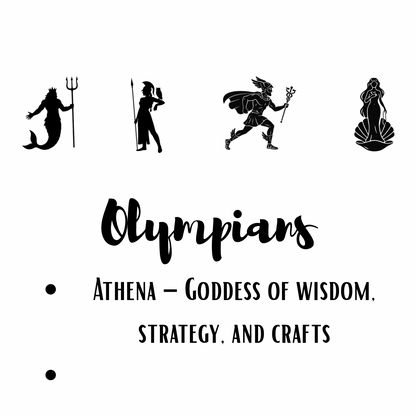 *NEW* Jimmy Sock- 12 Olympians * Athena