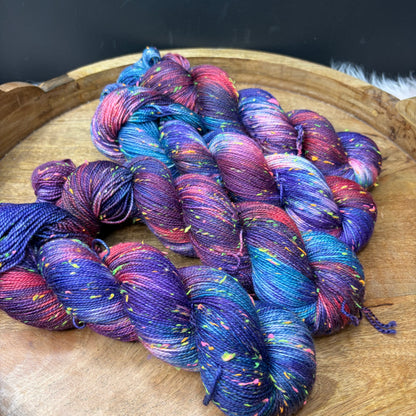 *New* Betsy Neon Tweed Sock- Twilight Horizon