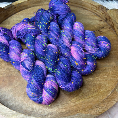 Betsy Neon Tweed Sock- Cosmic Kettle