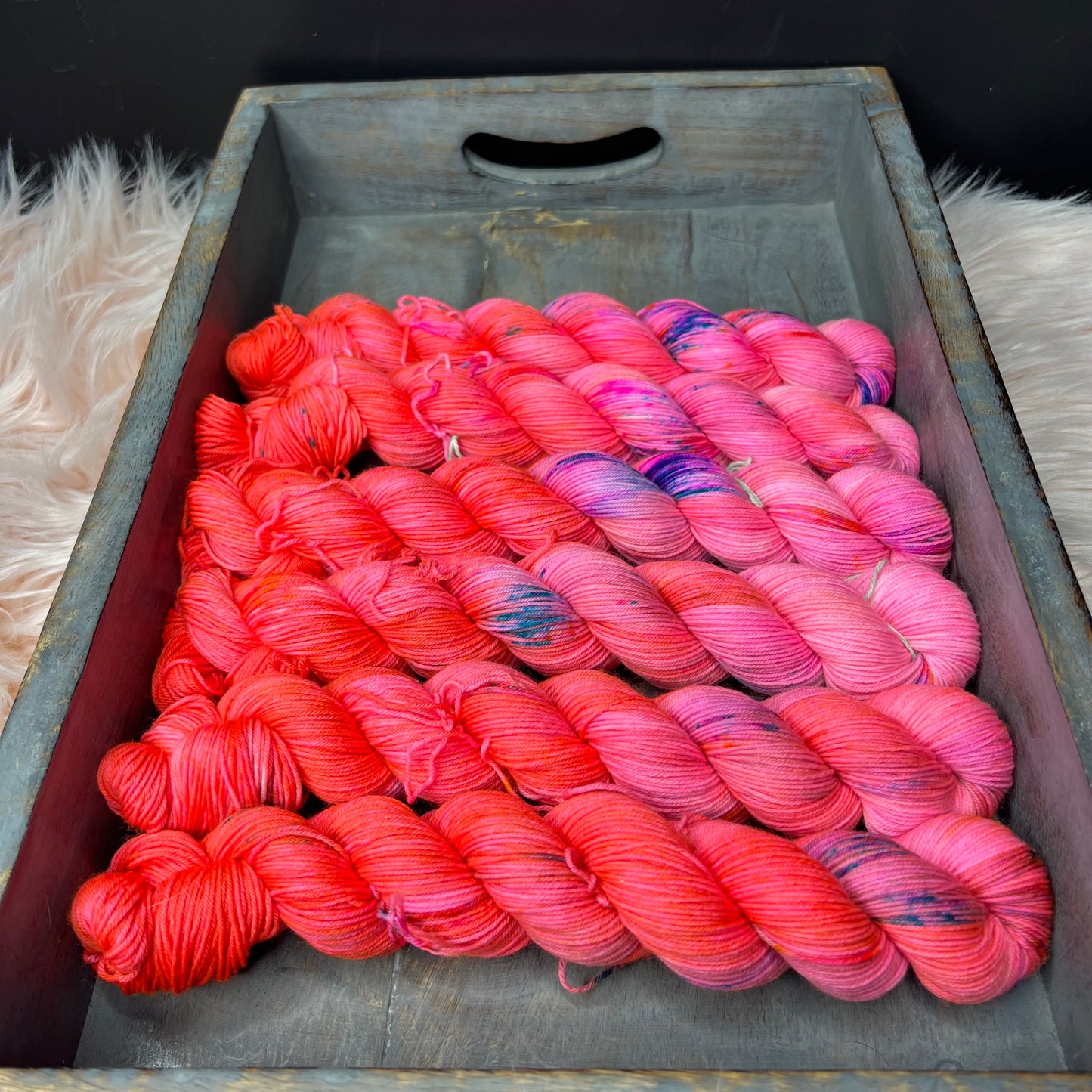 Jimmy Sock- 50g- Mini Skein - Under The Ocean Coral