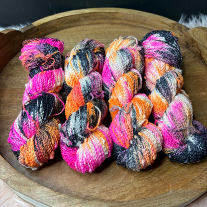Vivienne Slub Fingering  - Halloween Yarn- Malibu Masquerade