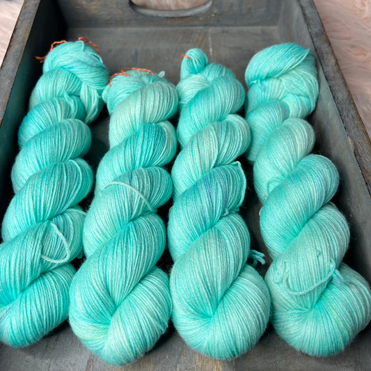 Elsa Sock- Aquamarine