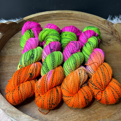 Caroline Sock - Halloween Yarn - Haunted Dream House