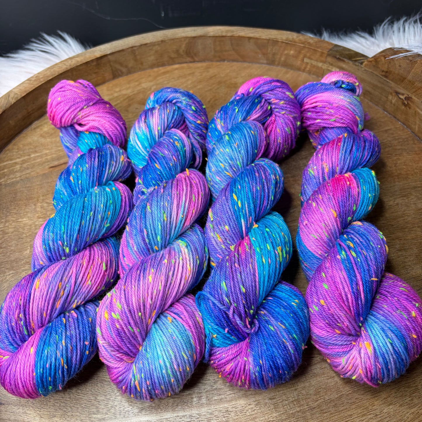 *New* Betsy Neon Tweed DK- Fairy Rave