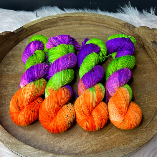 *NEW* Jimmy Sock- Halloween Yarn- Haunted  House