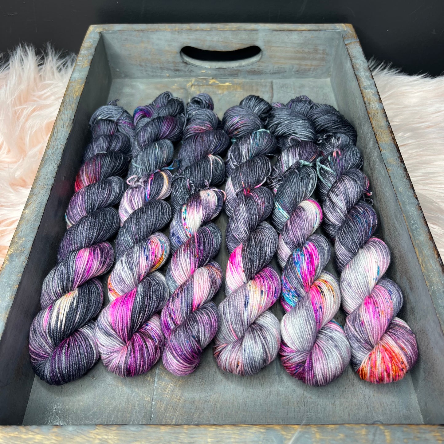 Jimmy Sock- 50g- Mini Skein - The Dark Side of 39