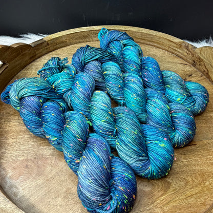 *New* Betsy Neon Tweed DK- Deep Blue Sea