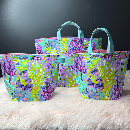 Project Bag Reef What You Sew Ultraviolet