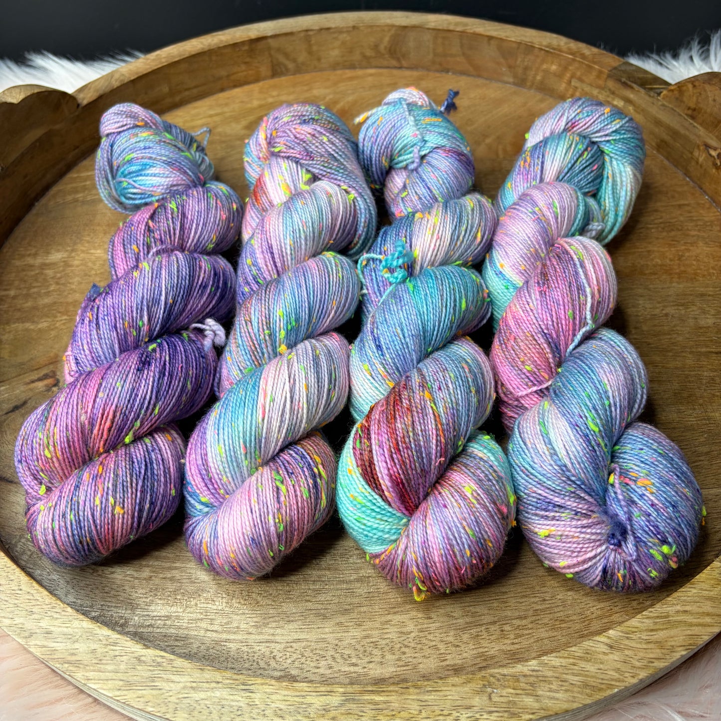 *New* Betsy Neon Tweed Sock- Dream Of Noon