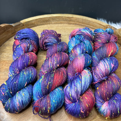 *New* Betsy Neon Tweed Sock- Twilight Horizon