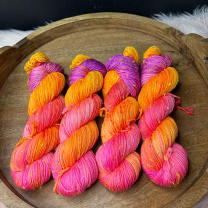 *New* Betsy Neon Tweed DK- Flamingo Fizz