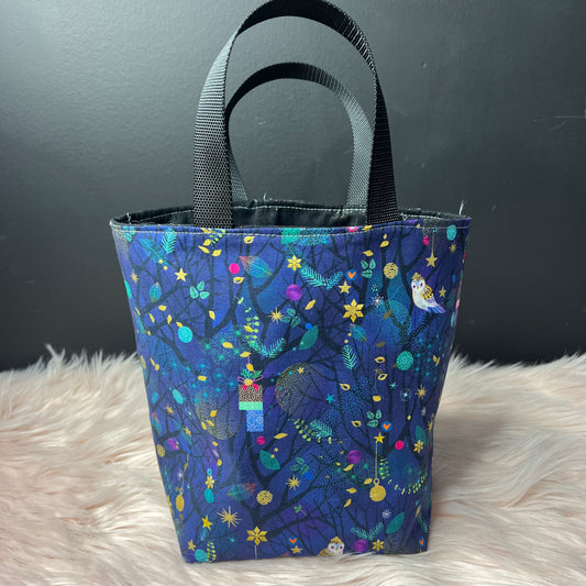 Night Owl Bag Project Bag with  Handles