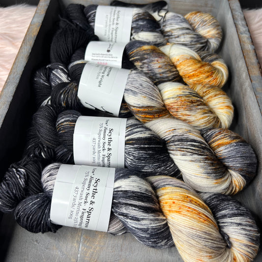 * NEW* Jimmy Sock-  Scythe and Sparrow