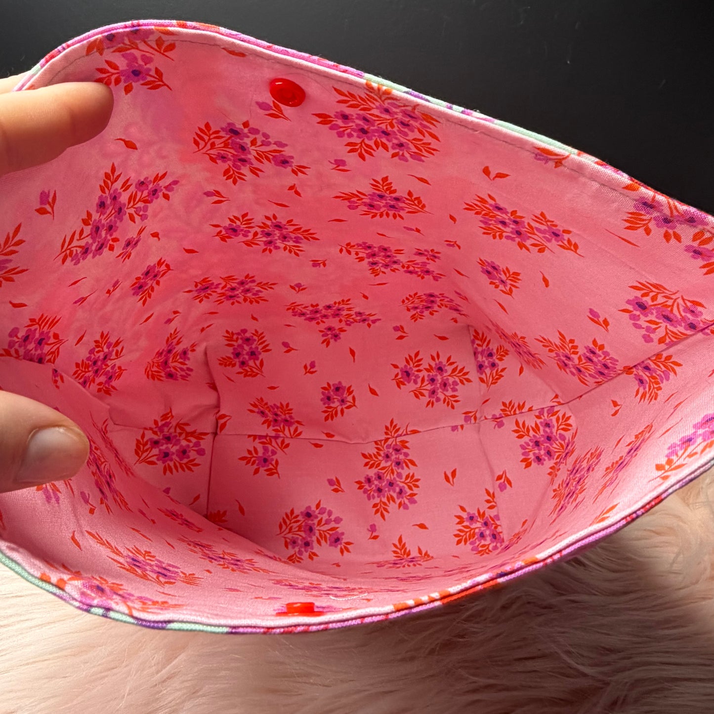 Hoppy Go Lucky Pink Project Bag