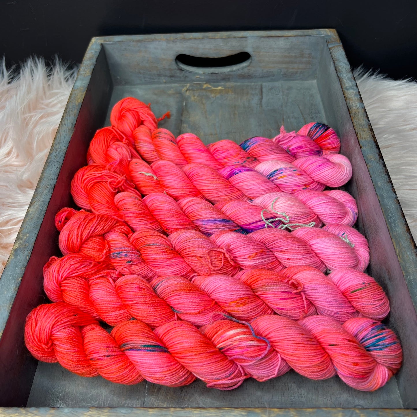 Jimmy Sock- 50g- Mini Skein - Under The Ocean Coral