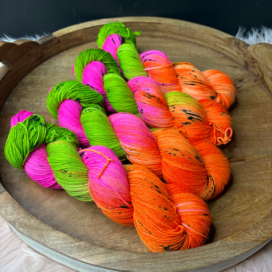 *NEW* Jimmy Sock- Halloween Yarn- Haunted Dream House