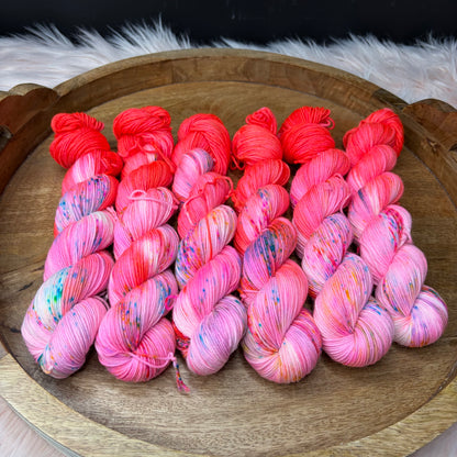 * NEW* Jimmy Sock Mini Skein 50g- Under The Ocean Coral