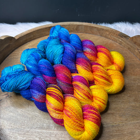 Pnina Sparkle Sock 2.0-  Mango Inferno