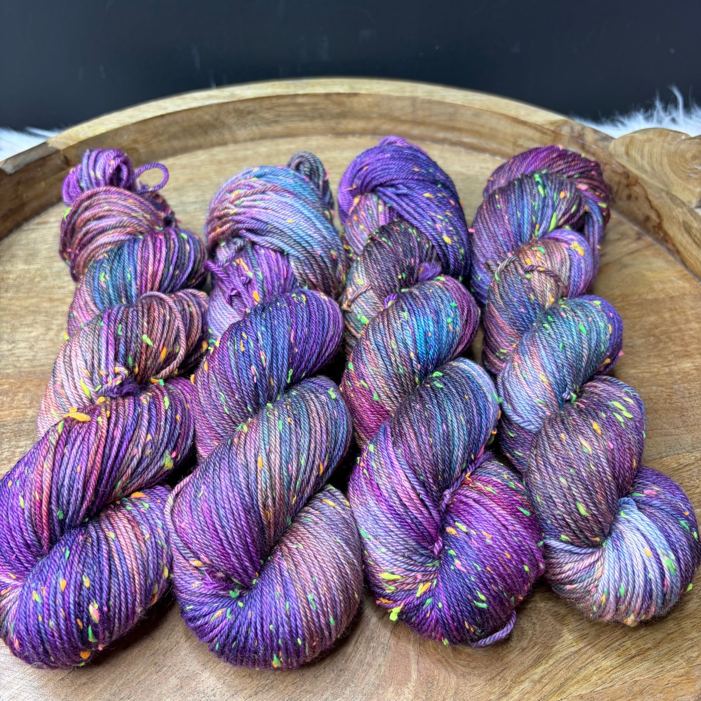 *New* Betsy Neon Tweed DK- Thicket Rose