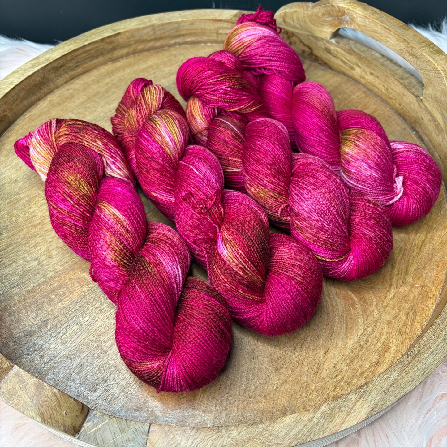 *NEW* Jimmy Sock- Christmas - Raspberry Noir