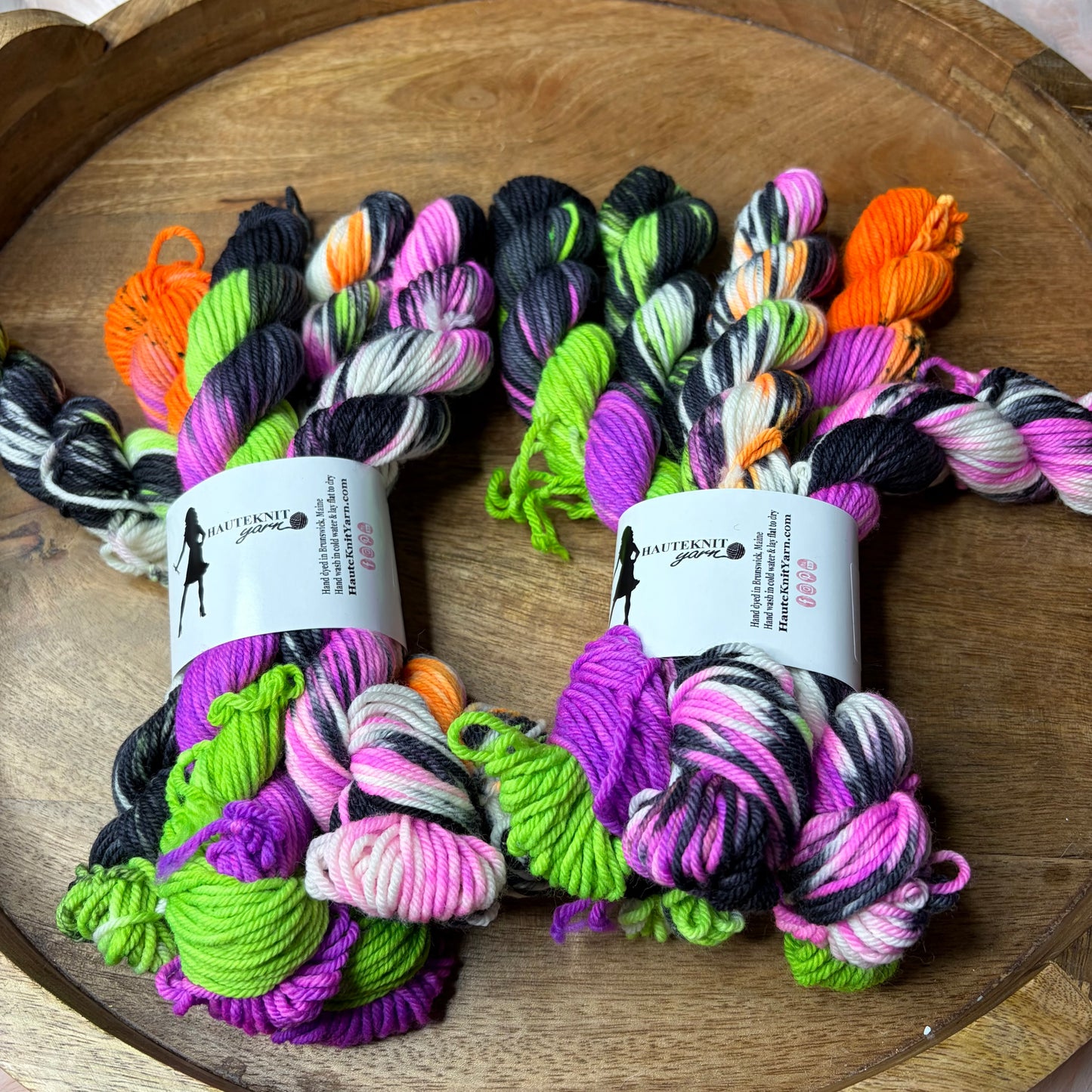 DK With Nylon 5-20g skein set- Trick Or Treat