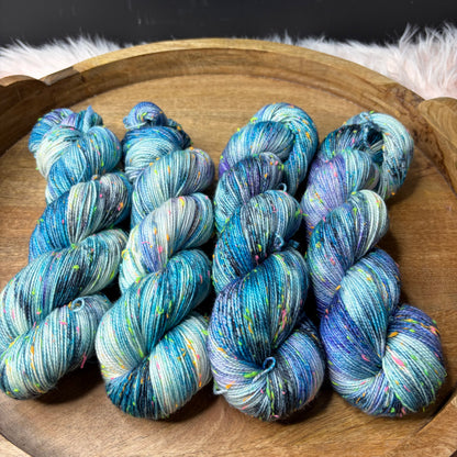*New* Betsy Neon Tweed Sock- Frozen Constellation