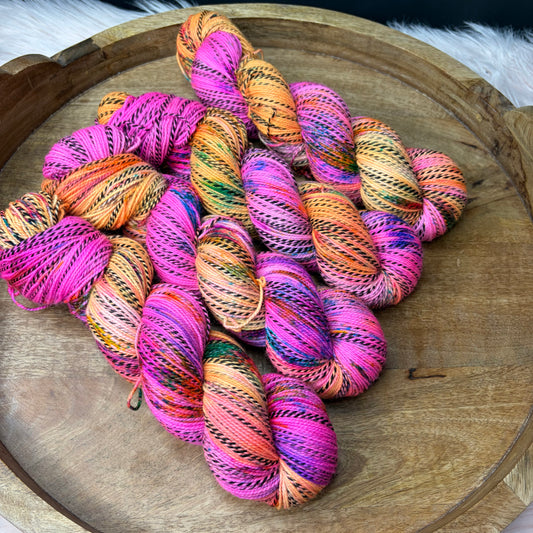 Caroline Sock - Neon Animal Notebook