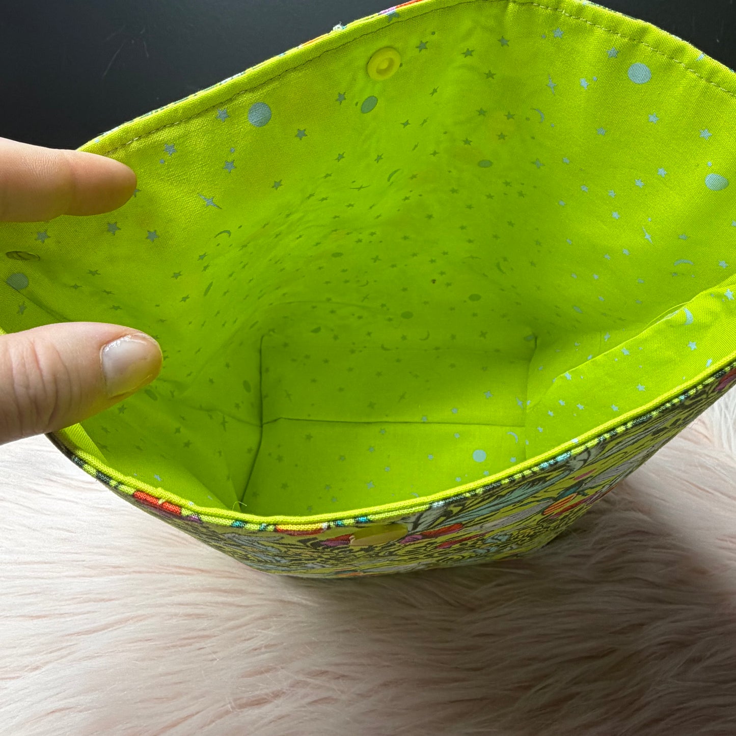 Green Honey Maker Project Bag