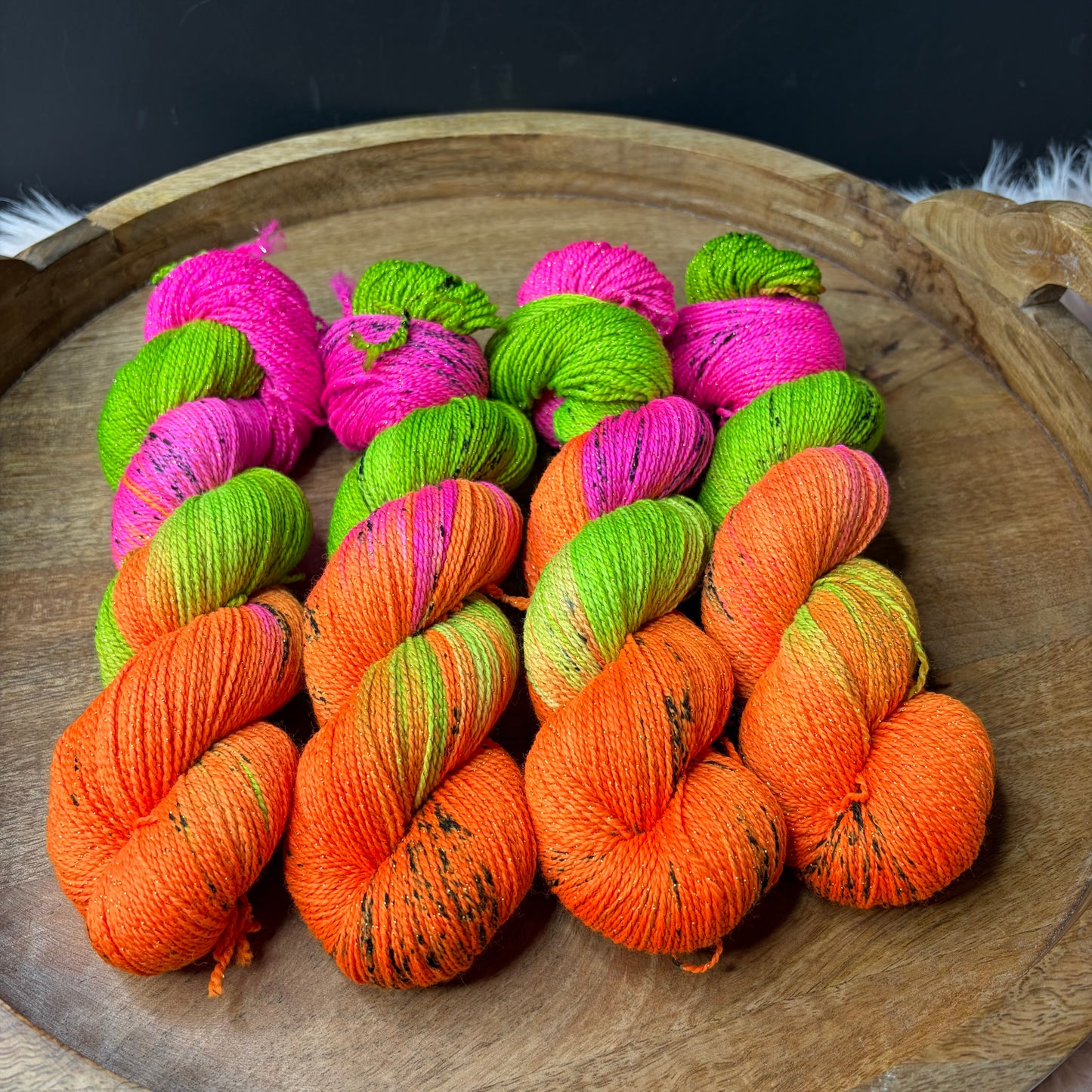 Pnina Sparkle Sock 2.0- Halloween Yarn- Haunted Dream House