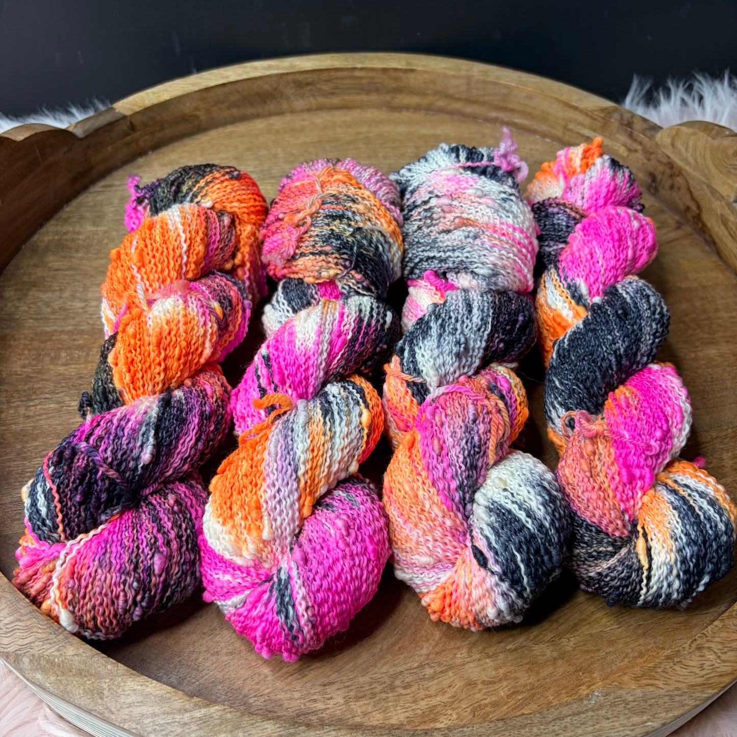 Vivienne Slub Fingering  - Halloween Yarn- Malibu Masquerade