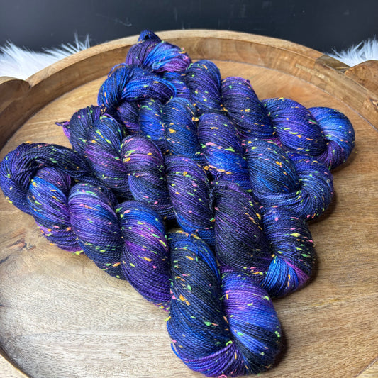 *New* Betsy Neon Tweed Sock- Cosmic Spellwork