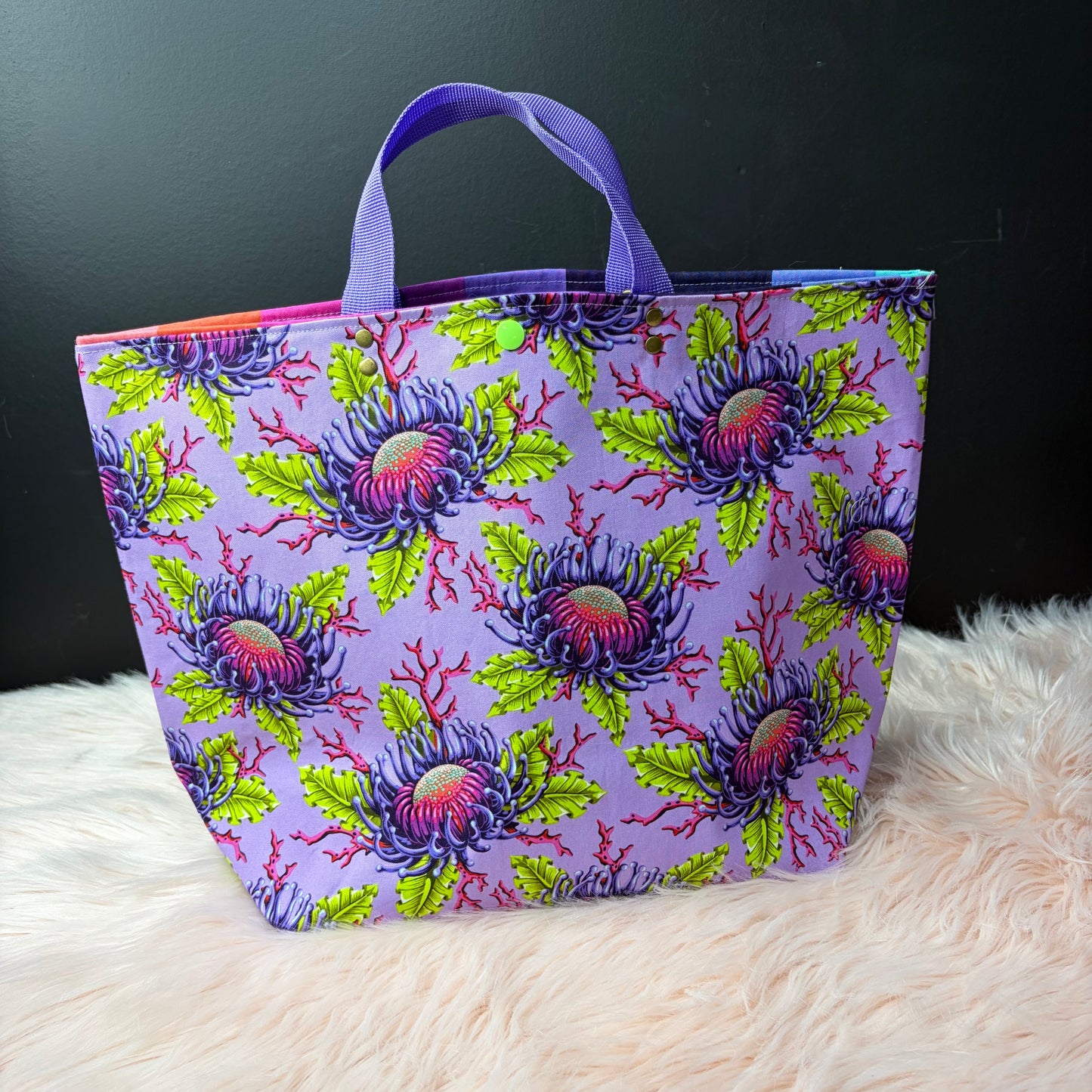 Project Bag Friends & Anemones Ultraviolet
