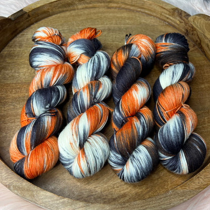 *NEW* Jimmy Sock- Halloween Yarn- Jack O Lantern