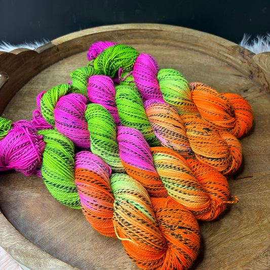 Caroline Sock - Halloween Yarn - Haunted Dream House
