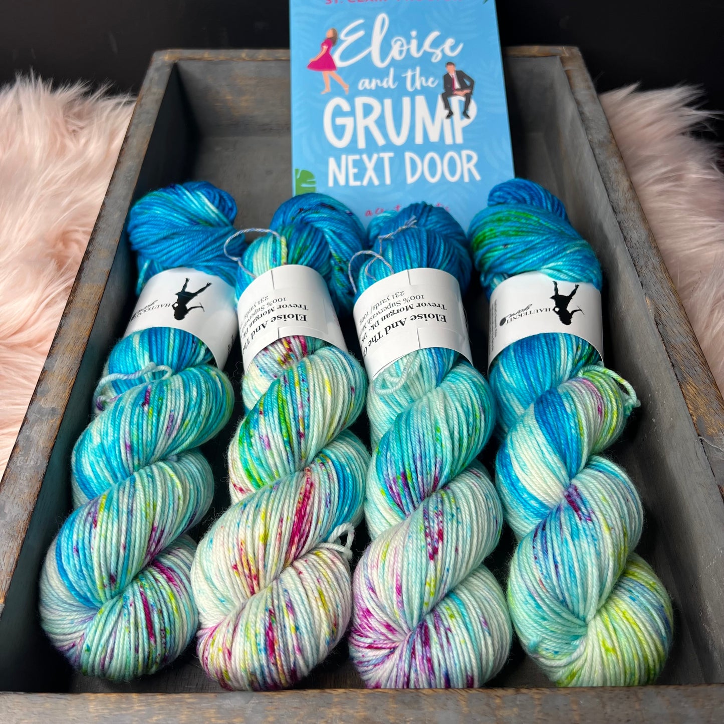 eloise And The Grump -YOTM HauteKnit Yarn's Library Rom Com