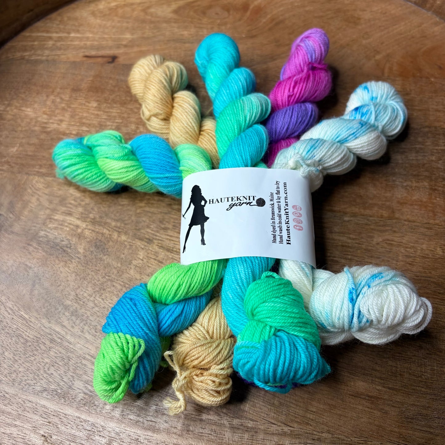 Jimmy Sock 5-20g skein set- Merry & Bright